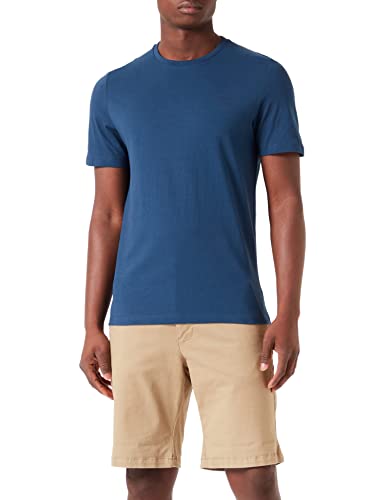 s.Oliver Herren Brad Slim Fit T-Shirt Kurzarm, Blau 5864, S von s.Oliver