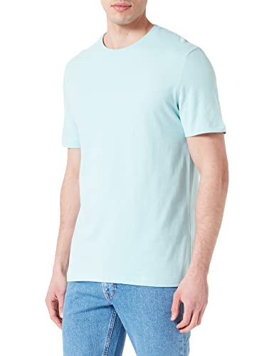 s.Oliver Herren, Brad Slim Fit T-Shirt, Kurzarm, Blue Green, S von s.Oliver