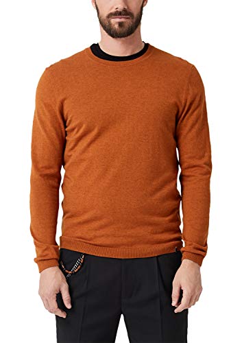 s.Oliver Herren 02.899.61.5411 Pullover, Orange (Copper Brown Melange 28w8), (Herstellergröße: XX-Large) von s.Oliver