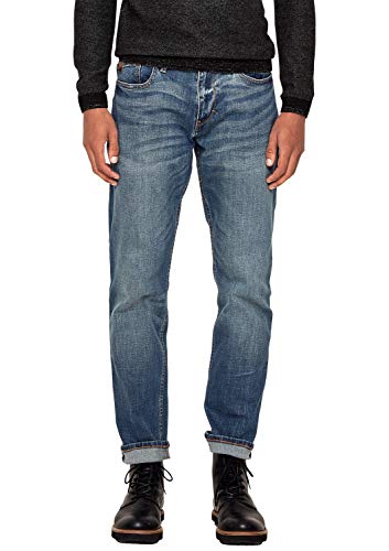 s.Oliver Herren 03.899.71.4561 Straight Jeans, Blau (Blue Denim Stretch 56z4), 30W / 32L von s.Oliver