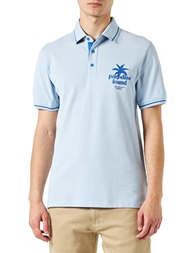 s.Oliver Herren 10.3.11.13.121.2131479 Poloshirt kurzarm, Blau #Bcd4e6, XL von s.Oliver