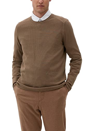 s.Oliver Herren 10.3.11.17.170.2124551 Pullover, Brown #6F4E37, M von s.Oliver