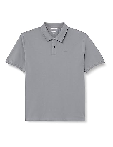 s.Oliver Herren 10.3.16.13.121.2124223 Polohemd, 9581 grau, 3XL von s.Oliver