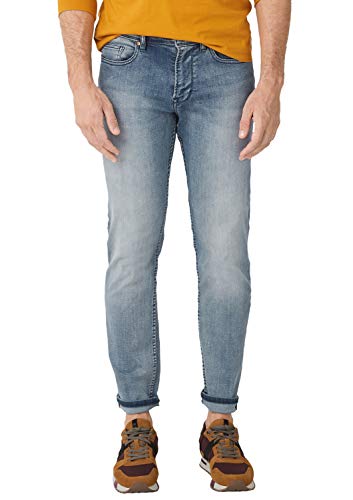 s.Oliver Herren 13.909.71.5517 Straight Jeans, Blau (Blue Denim Stretch 54z4), 31W / 36L von s.Oliver