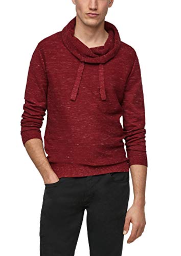 s.Oliver Herren 130.10.011.17.170.2055970 Pullover, Dark Red Melange, L von s.Oliver