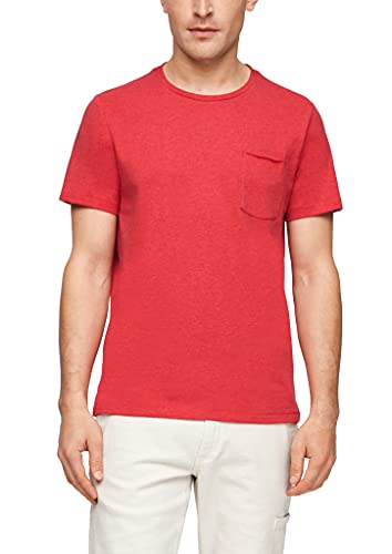 s.Oliver Herren 130.10.104.12.130.2063339 T-Shirt, red Melange, L von s.Oliver