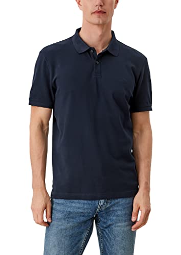 s.Oliver Herren Poloshirt Kurzarm Regular Fit Polohemd, Azul 5978, XL von s.Oliver