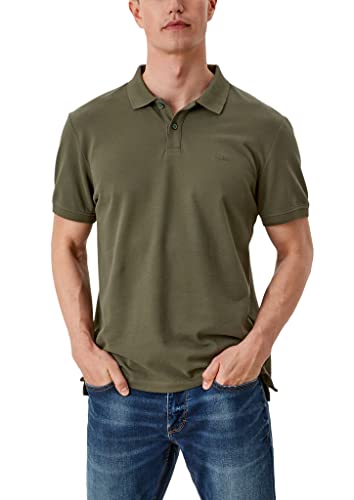 s.Oliver Herren Poloshirt Kurzarm Regular Fit Polohemd, Verde (Green 7940), 3XL von s.Oliver