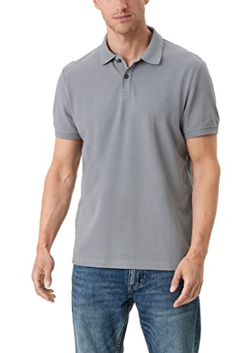 s.Oliver Herren poloshirt kortærmet Polohemd, Grau, L EU von s.Oliver