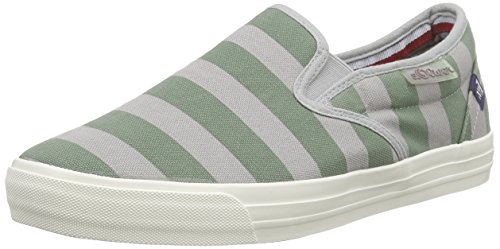 s.Oliver Herren 14605 Slipper, Grün (Green Comb 791), 45 von s.Oliver