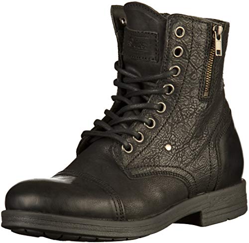 s.Oliver Herren 15239-31 Combat Boots, Schwarz (Black 1) von s.Oliver