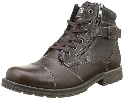 s.Oliver Herren 16221 Combat Boots, Braun (Dark Brown 302), 43 von s.Oliver