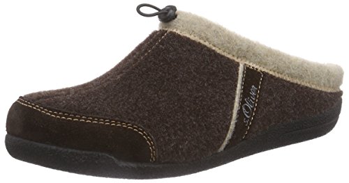 s.Oliver Herren 17300 Pantoffeln, Braun (Mocca Comb 312) von s.Oliver