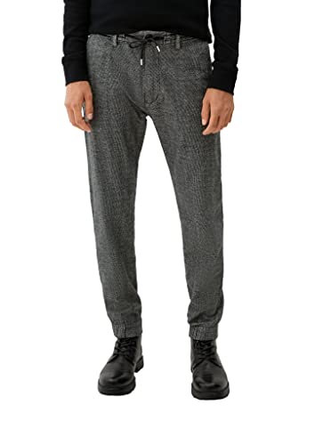 s.Oliver Herren 2121748 Hose Fit Detroit Relaxed fit, Grau, 38W / 34L EU von s.Oliver