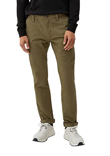 s.Oliver Herren 2122359 Hose, Austin Slim fit, Grün 7845, 28W / 30L von s.Oliver