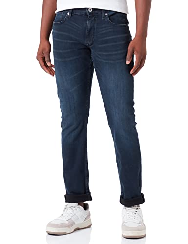 s.Oliver Herren 2123862 Jeans Fit Tapered Slim, Blau, 31W / 36L EU von s.Oliver