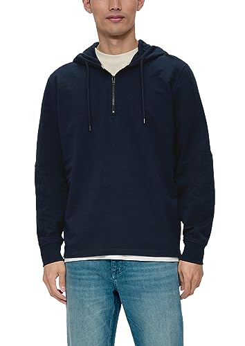 s.Oliver Herren 2135704 Sweatshirt, Blau, XXL von s.Oliver