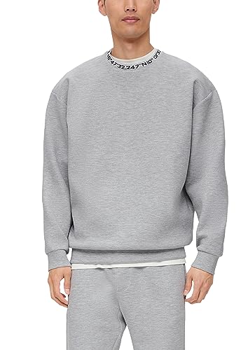 s.Oliver Herren 2135705 Sweatshirt, Grau, L von s.Oliver