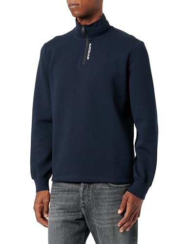 s.Oliver Herren 2138087 Sweatshirt, Blau, XL von s.Oliver