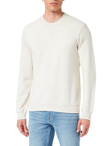 s.Oliver Herren 2140363 Sweatshirt, Weiß, XL von s.Oliver