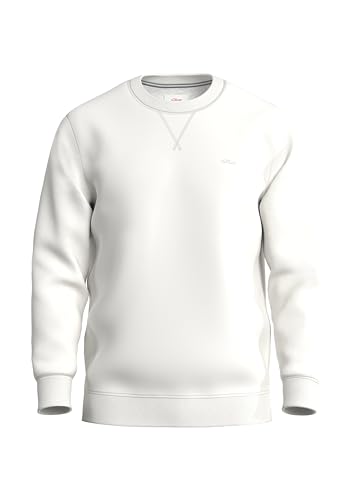 s.Oliver Herren 2141486 Sweatshirt mit Logo-Detail, 0120, XL von s.Oliver