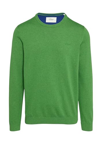 s.Oliver Herren 2156055 Pullover mit Logo-Detail, 74w0,L von s.Oliver
