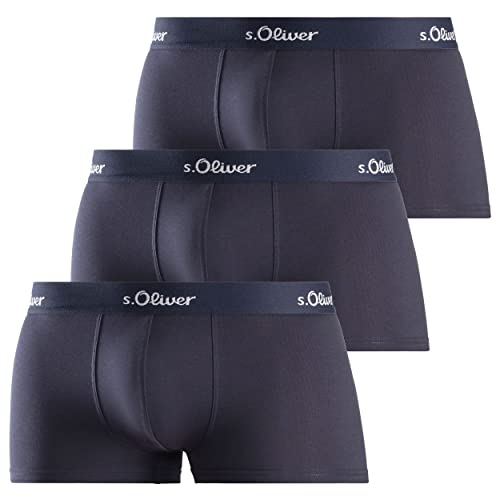 s.Oliver - Basic - Hip-Short / Pant - 3er Pack (L Marine) von s.Oliver