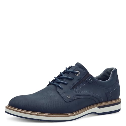 s.Oliver Herren Schnürschuhe Freizeit Elegant, Blau (Navy), 45 EU von s.Oliver