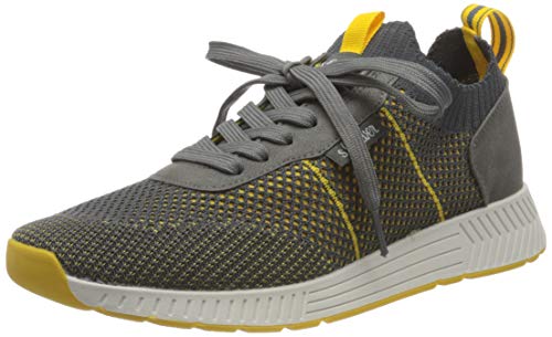 s.Oliver Herren 5-5-13603-26 271 Sneaker, Grey/Lime, 40 EU von s.Oliver