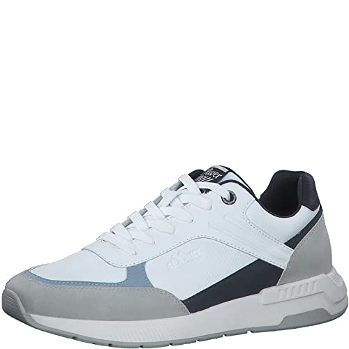 s.Oliver Herren 5-5-13603-30 Sneaker, White, 40 EU von s.Oliver