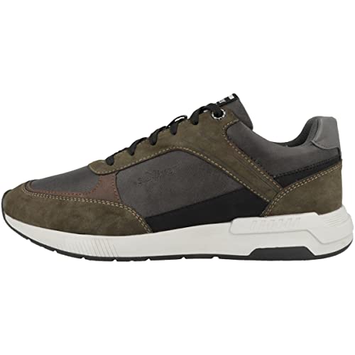 s.Oliver Herren 5-5-13603-39 Sneaker, Khaki Comb, 42 EU von s.Oliver