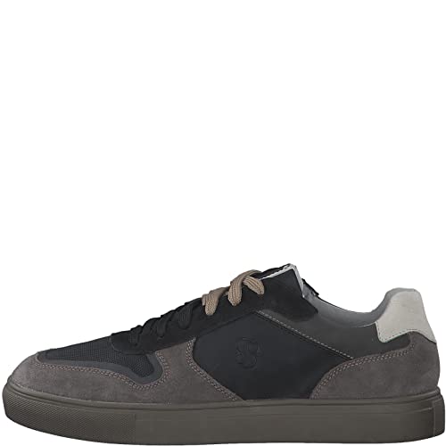 s.Oliver Herren 5-5-13612-39 Sneaker, Black Comb, 41 EU von s.Oliver