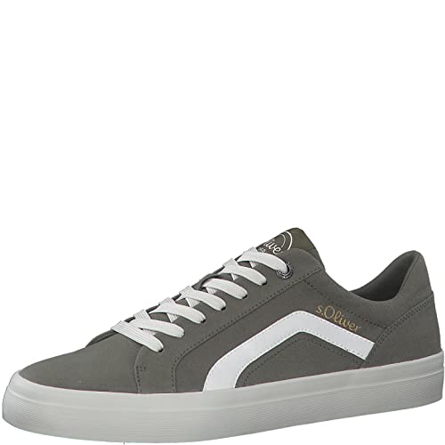 s.Oliver Herren 5-5-13613-20 Sneaker, Khaki, 43 EU von s.Oliver