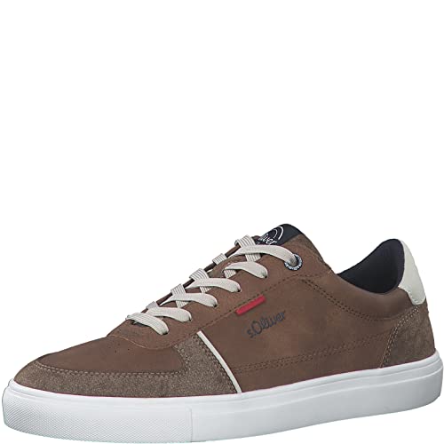 s.Oliver Herren 5-5-13621-30 Sneaker, Cognac, 40 EU von s.Oliver