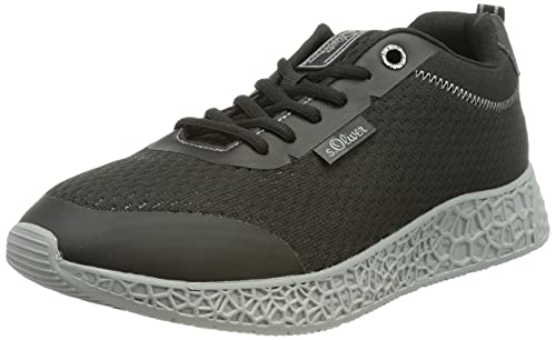 s.Oliver Herren 5-5-13622-37 Sneaker, Black, 43 EU von s.Oliver