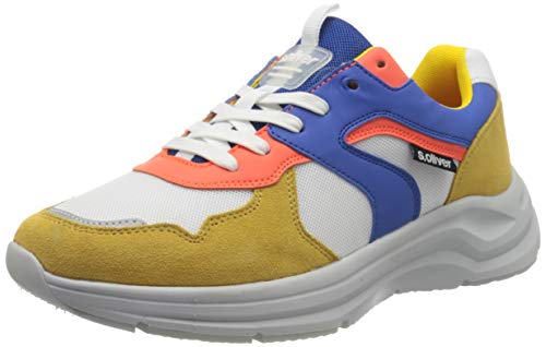 s.Oliver Herren 5-5-13625-24 Sneaker, Mehrfarbig (Multicolour 990), 40 von s.Oliver