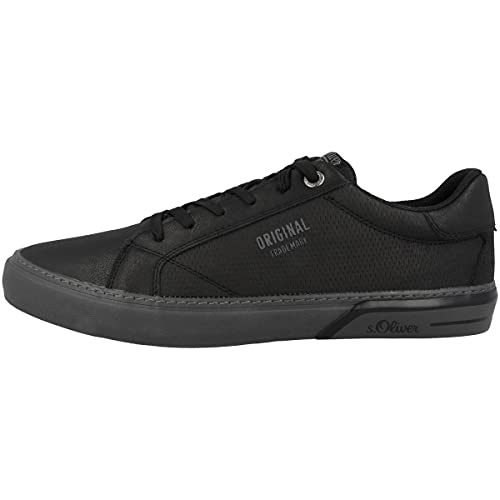 s.Oliver Herren 5-5-13630-37 Sneaker, Black, 41 EU von s.Oliver