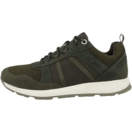 s.Oliver Herren 5-5-13666-20 Sneaker, Khaki, 41 EU von s.Oliver