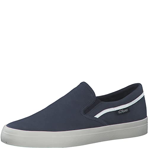 s.Oliver Herren 5-5-14602-20 Flacher Slipper, Navy 5 14602 20 805, 43 EU von s.Oliver