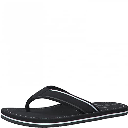 s.Oliver Herren 5-5-17206-28 Beachpantolette, Black, 43 EU von s.Oliver