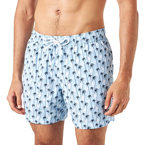 s.Oliver Herren Badeshort, Blau, 3XL EU von s.Oliver