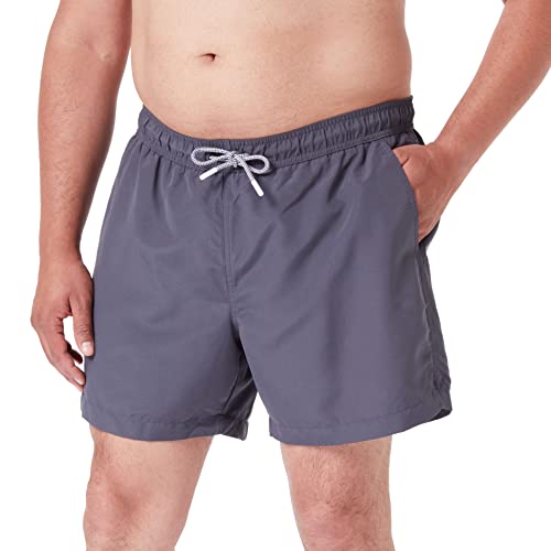 s.Oliver Herren Badeshort, Grey/Black, XL EU von s.Oliver