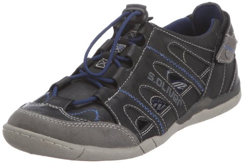 s.Oliver Herren Casual Walkingschuhe, Schwarz (Black Comb 98) von s.Oliver