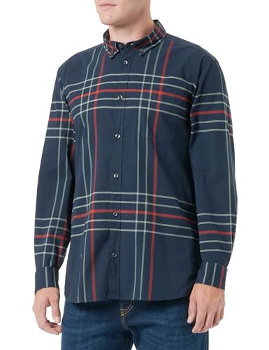 s.Oliver Herren Hemd Langarm, Slim Fit Blue L von s.Oliver