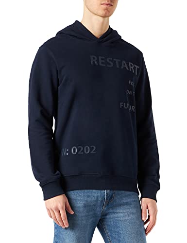 s.Oliver Men's 130.10.202.14.140.2109629 Sweatshirt, Blue Nights, L von s.Oliver