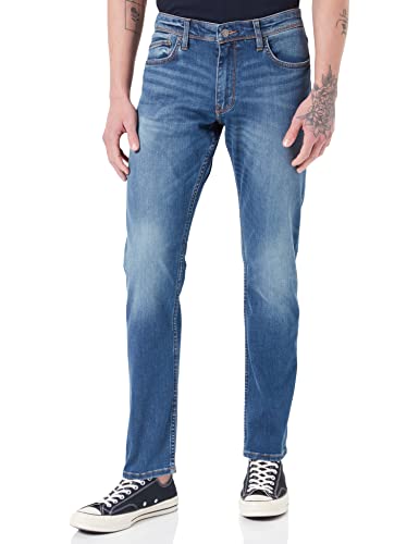 s.Oliver Herren Hose Lang Keith Slim Fit Jeans, Blue Stretched Denim, 32W / 32L von s.Oliver