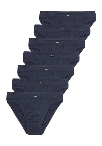 s.Oliver Herren JH-1SL_LS Slip, Navy, 3XL Grande Taille (7er Pack) von s.Oliver