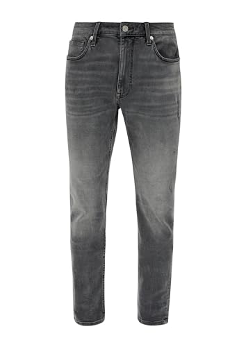 s.Oliver Herren 2138422 Jeans Hose, Mauro Tapered Leg, grau, 31/32 von s.Oliver