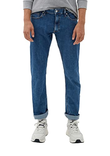 s.Oliver Herren Lang, Jeans Hose lang Slim Fit, Blau, 30W / 34L EU von s.Oliver