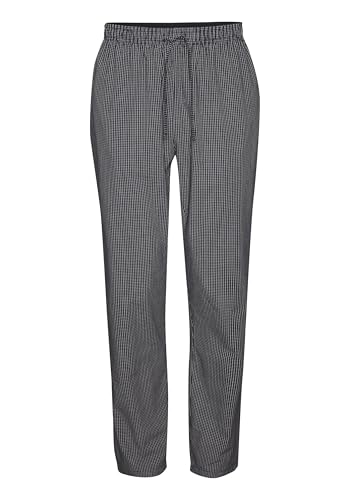 s.Oliver Herren Lange Pyjama Webhose in schwarz kariert von s.Oliver